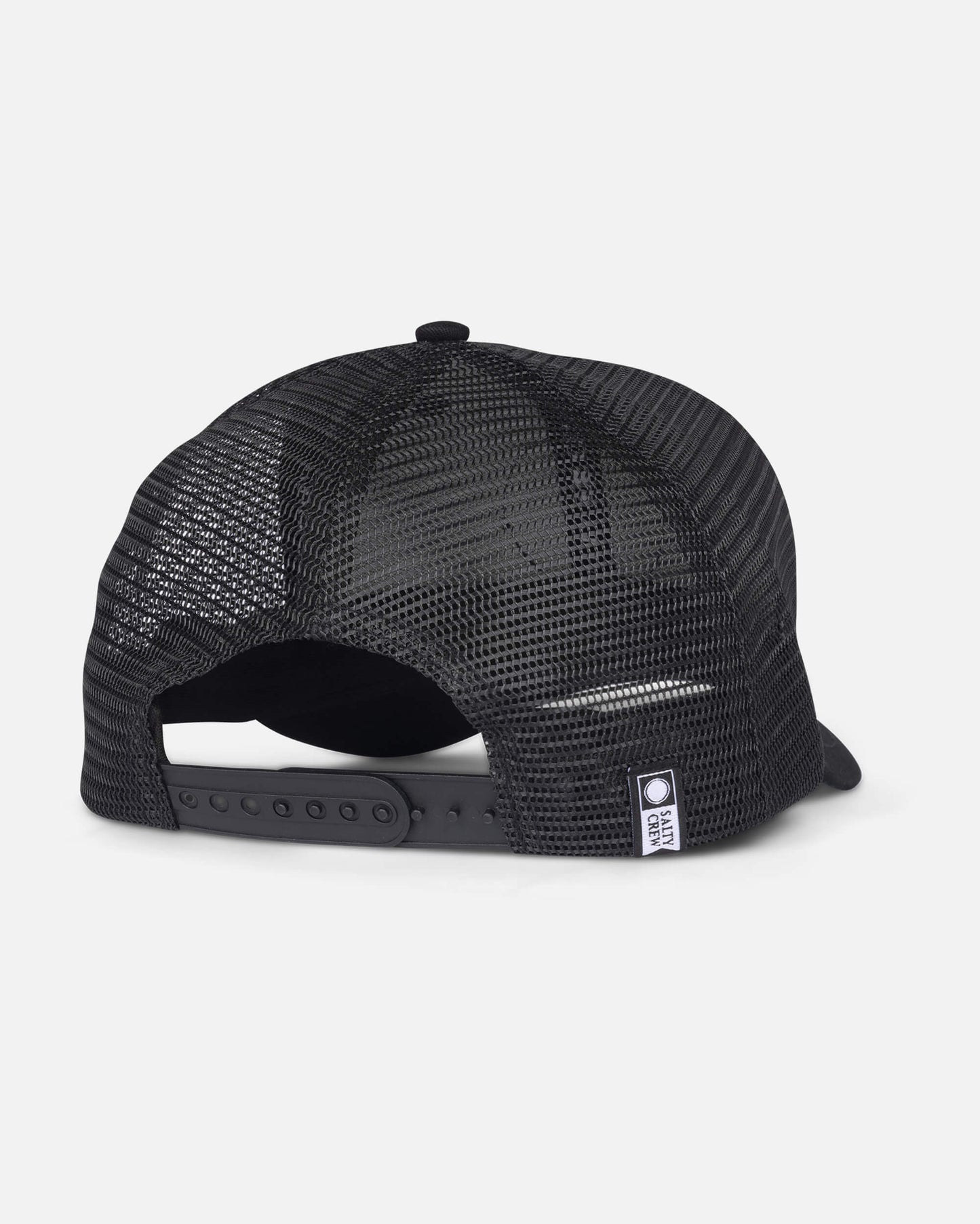 Salty crew HATS Legendary Retro Trucker - Black in Black