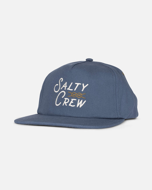 Salty crew HATS Splice 5 Panel - Slate in Slate