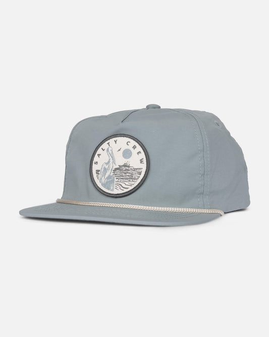 Salty crew HATS Stake Out 5 Panel Kids - Deep Sea in Deep Sea
