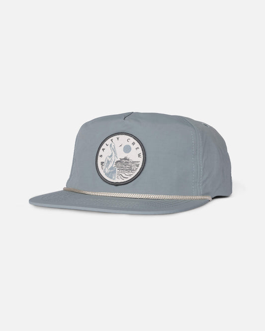 Salty crew HATS Stake Out 5 Panel - Deep Sea in Deep Sea