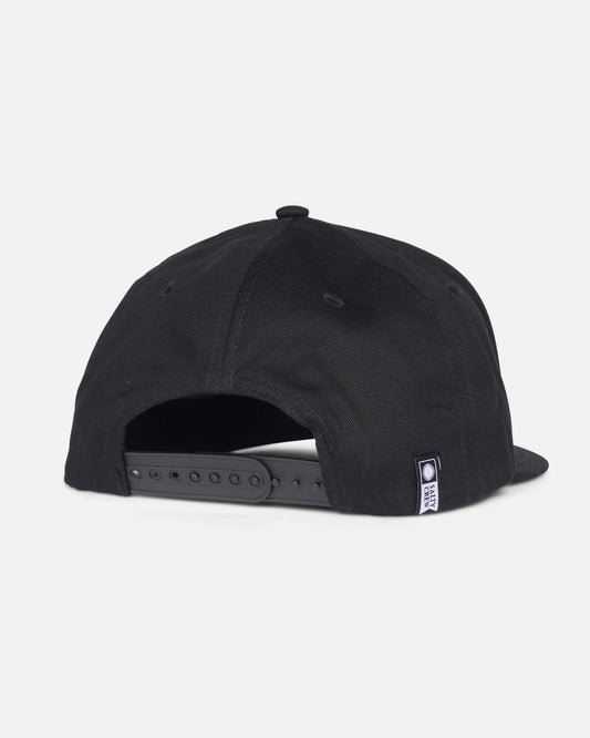 Salty crew HATS Flagship 5 Panel - Black in Black