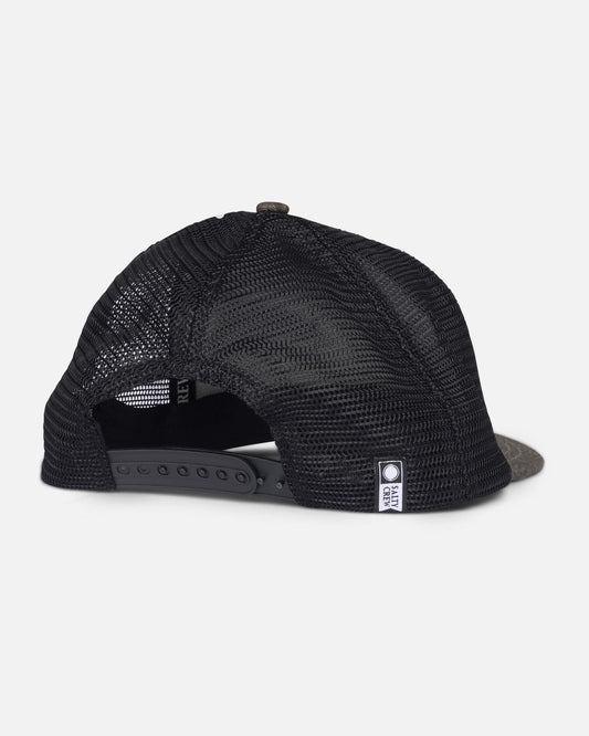 Salty crew HATS Reflection Trucker - Olive in Olive