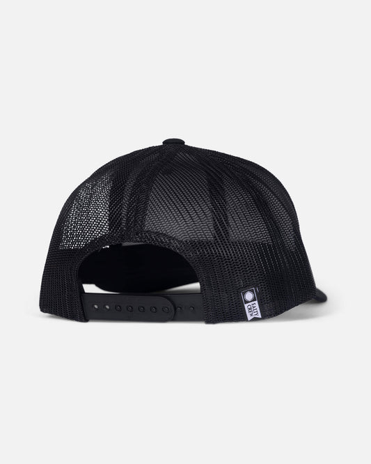 Salty crew HATS Ulua Retro Trucker - Black in Black
