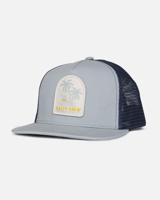 Salty crew HATS Palmdale Rtro Trckr Kids - Blue Gold in Blue Gold