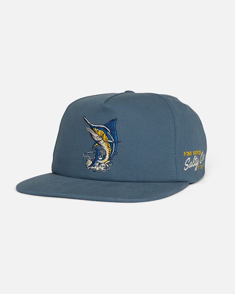 Coastal Snapback - Channel Blue