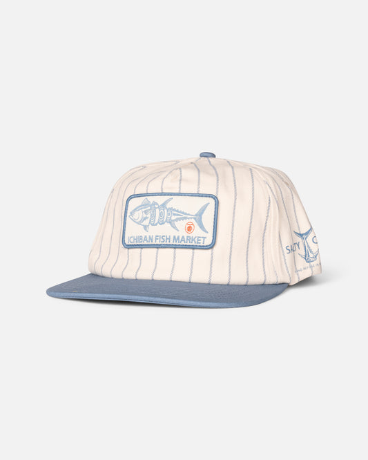 Fish Market Snapback - Off White/Slate