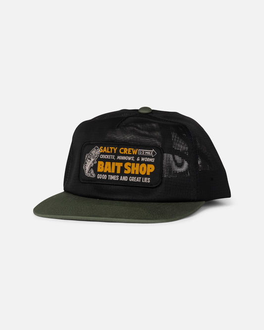Bait Shop Trucker - Green/Black
