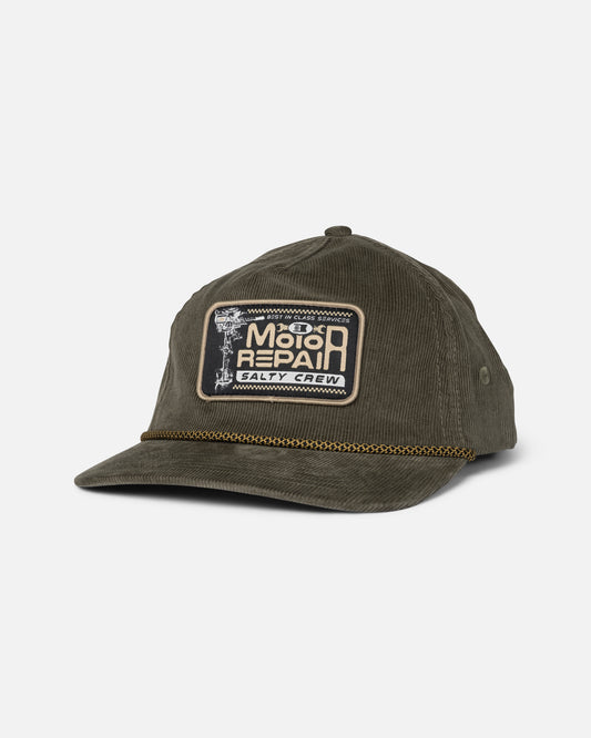 Chop Shop Snapback - Dusty Olive