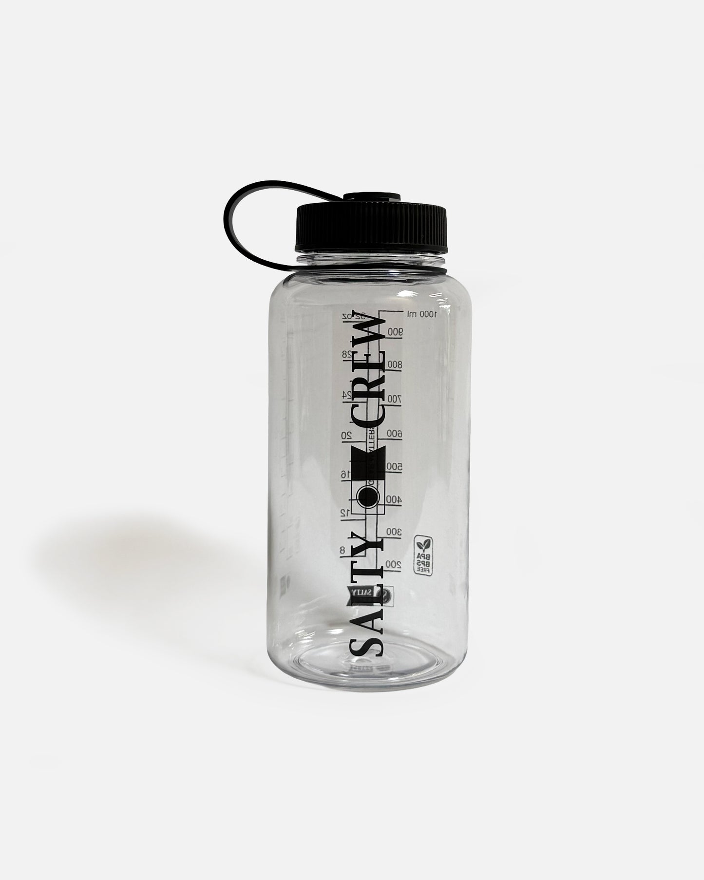 Wide Mouth Hydration Bottle - Clear Black