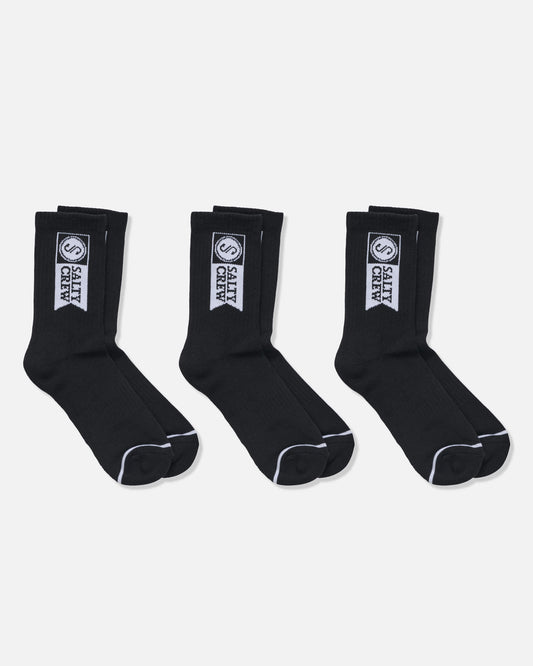 Alpha Sock 3pk - Black