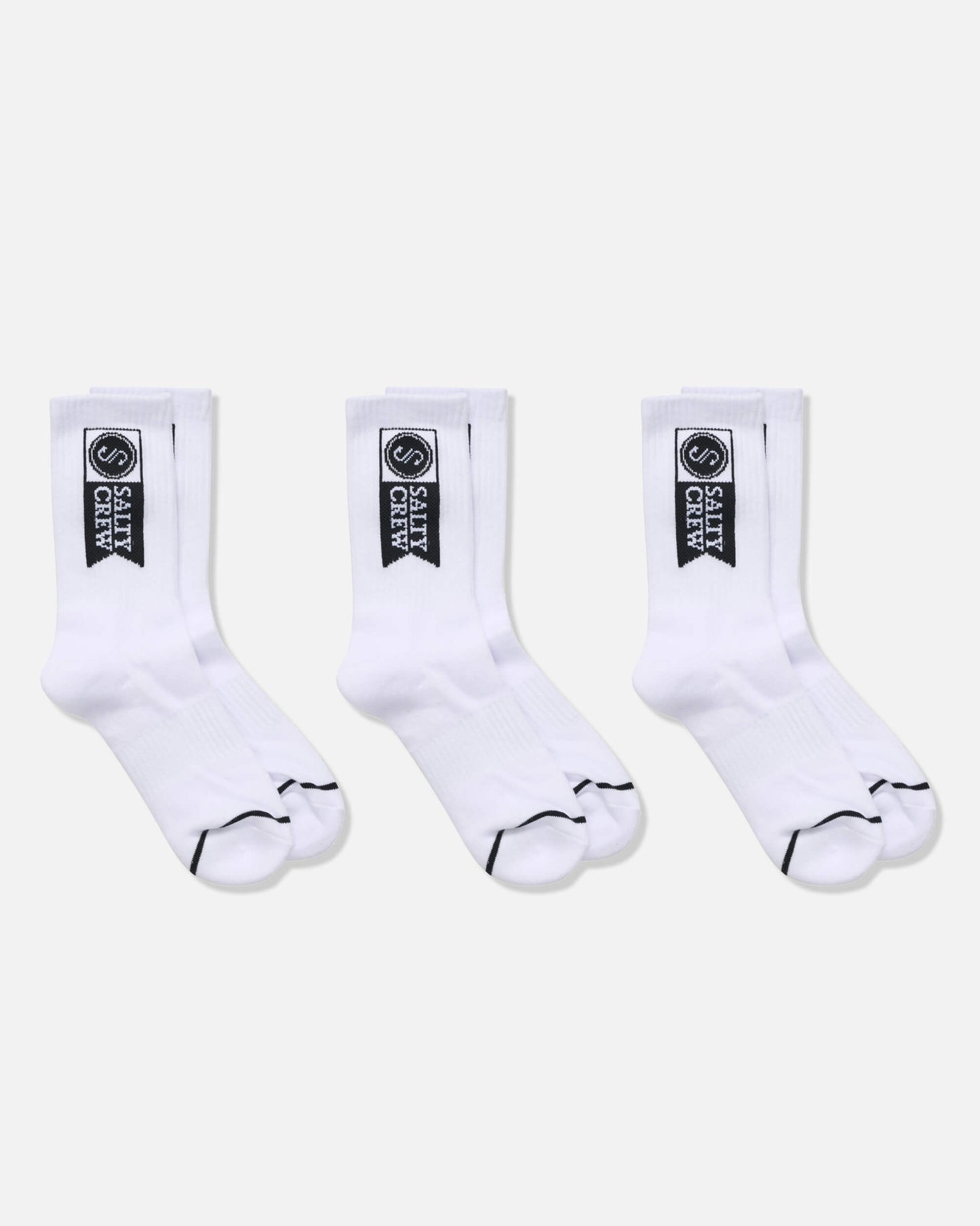 Alpha Sock 3pk - White