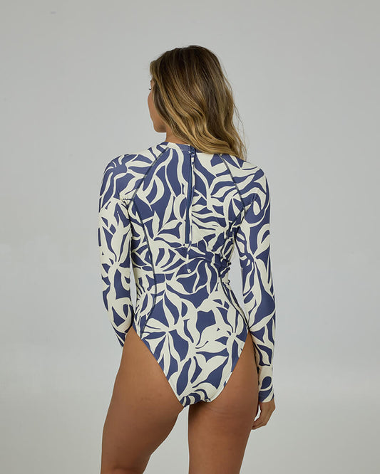 Ray Days Ls Surf Suit - Indigo