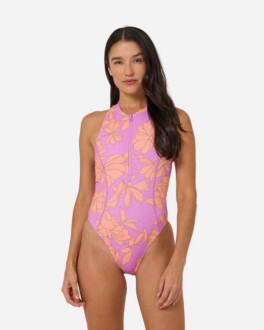 Rose Parade Surf Suit - Violet