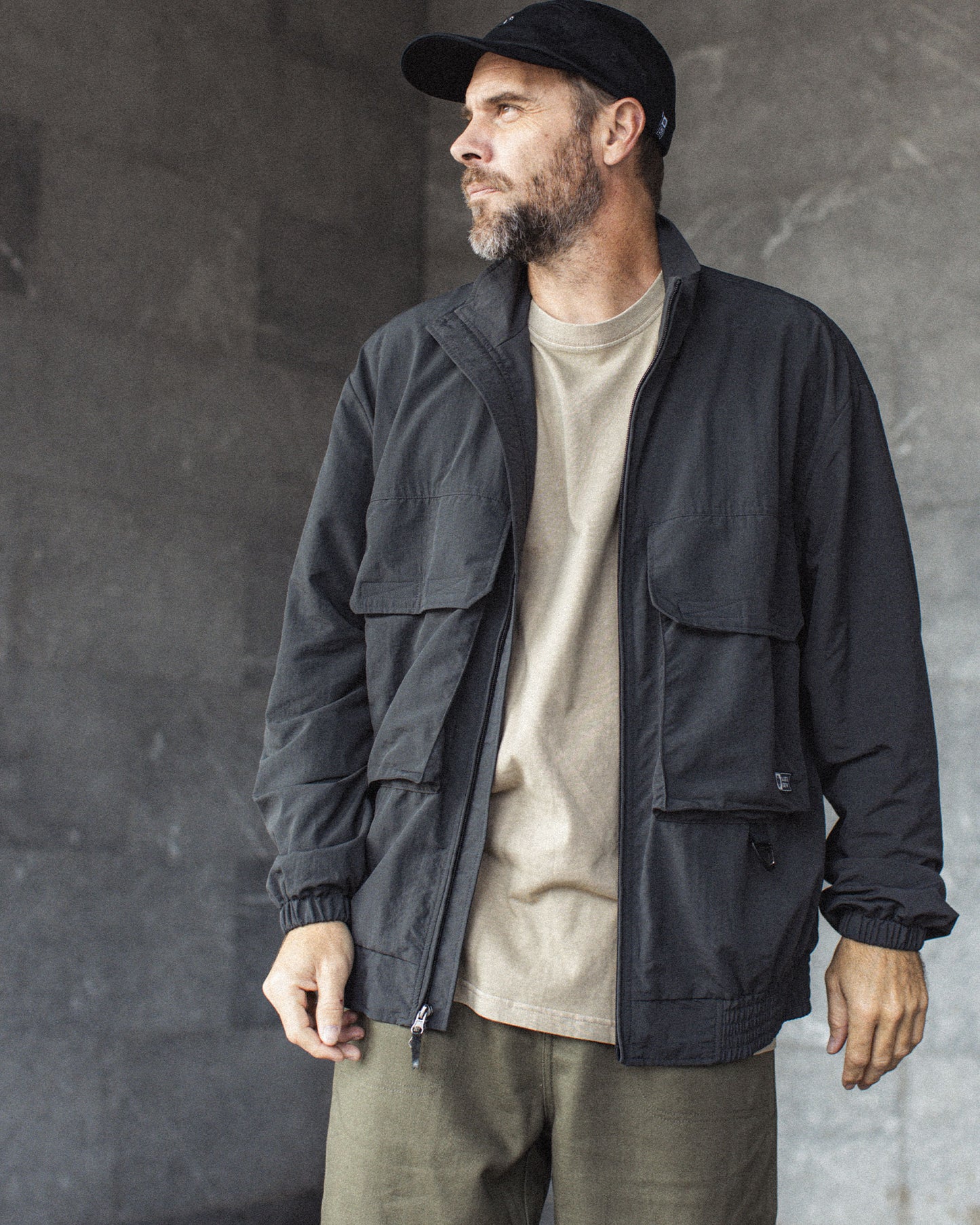 Surge Jacket - Pirate Black
