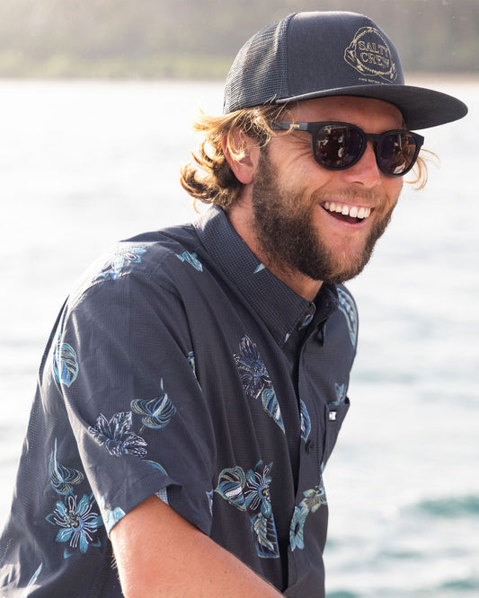 Breezer Perf Button Up - Phantom