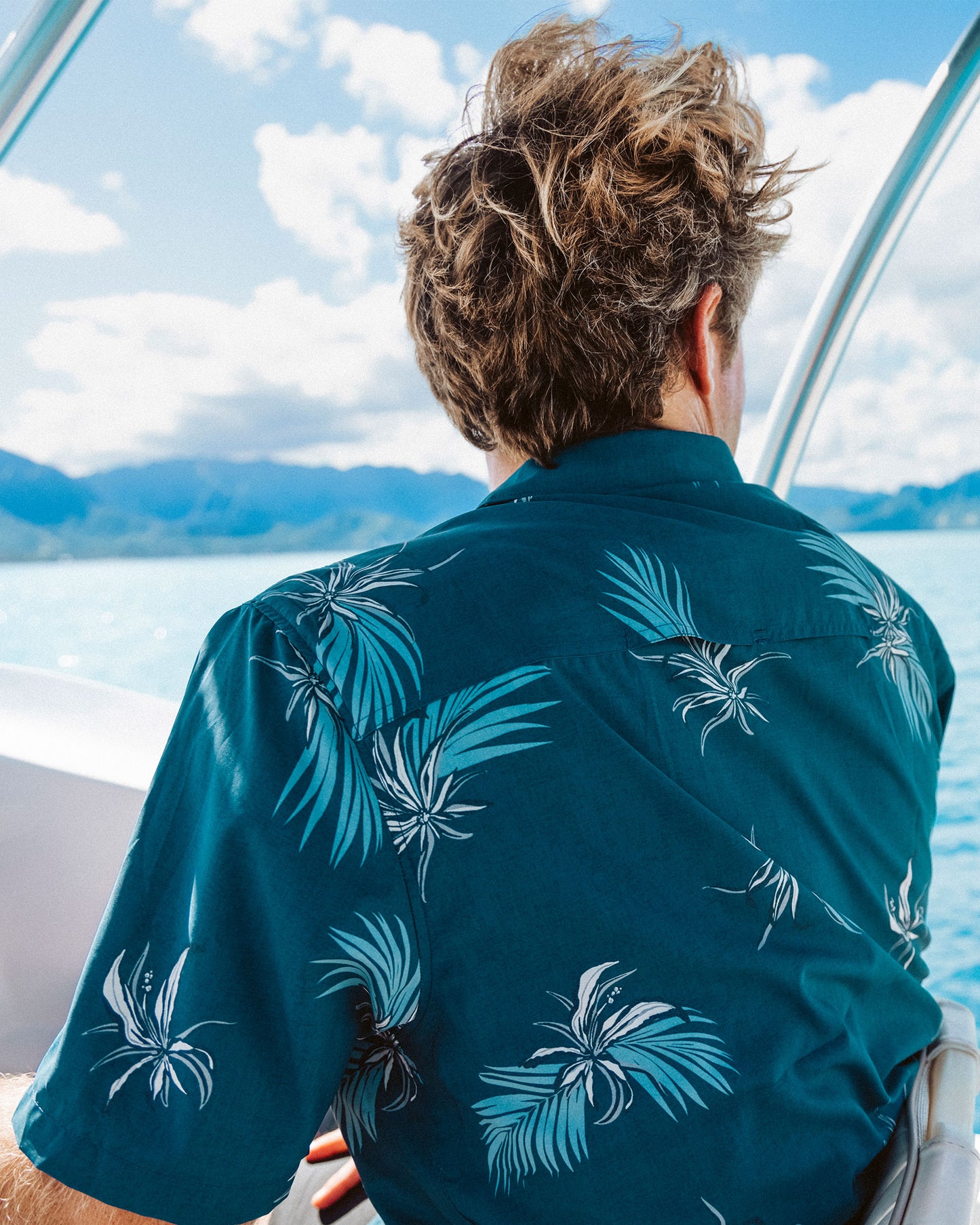 Weekender Ss Tech Woven - Bluefin