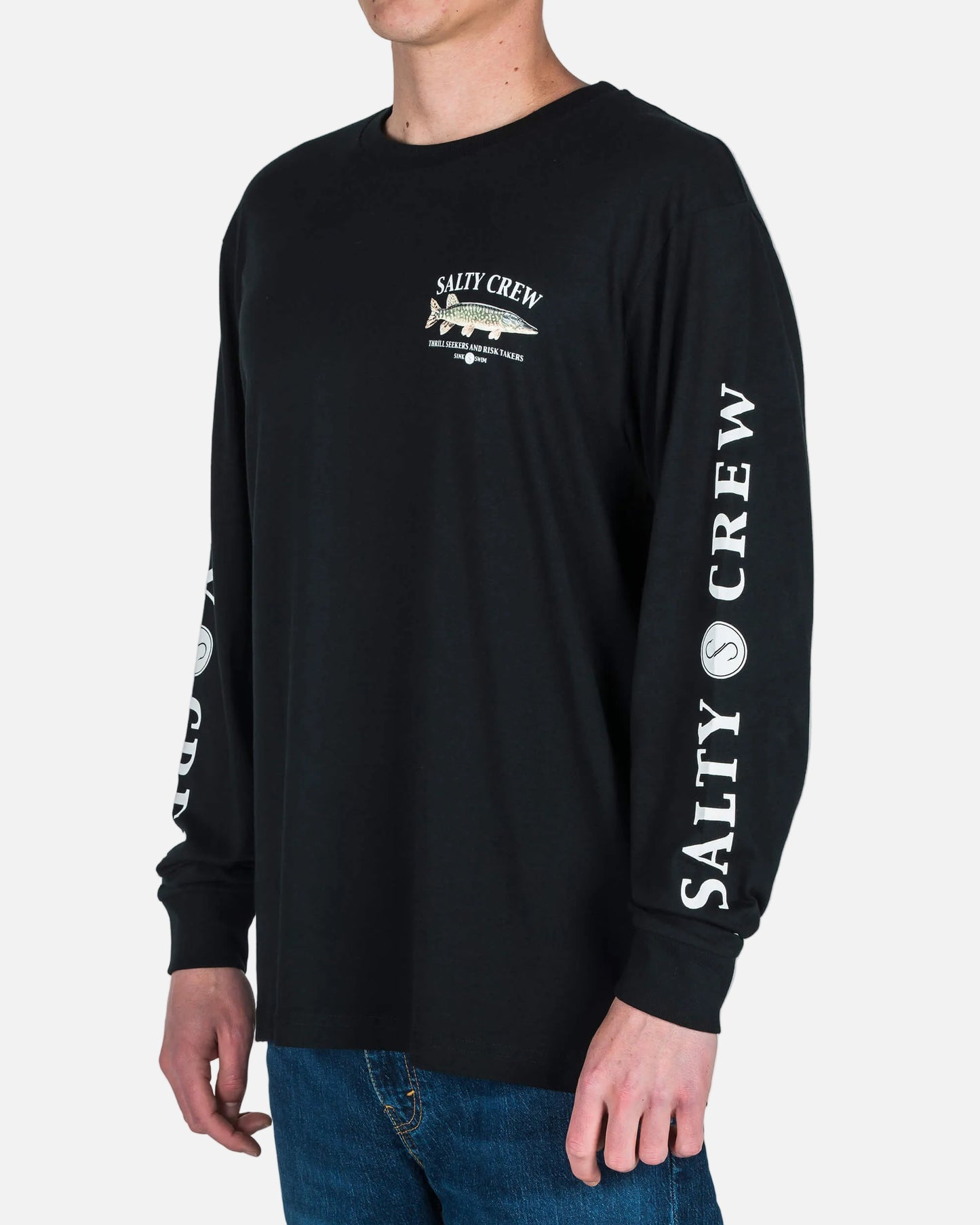 Euro Pike Premium L/S Tee - Black