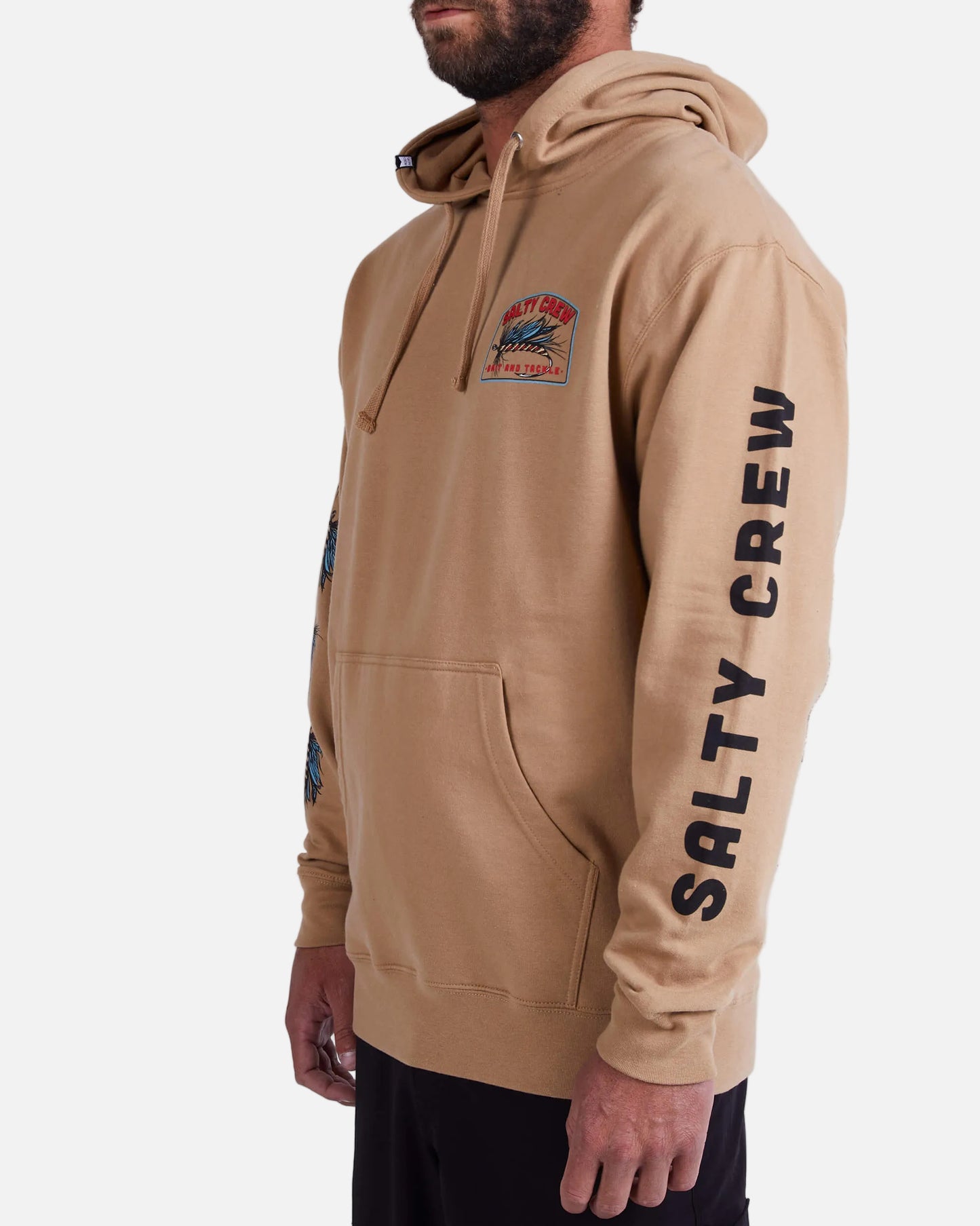 Salty crew Men's Sweatshirts FLY DROP FLEECE in Sandstone