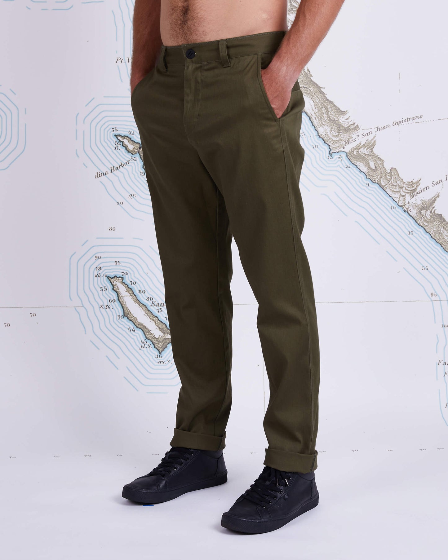 Salty Crew Hommes - Deckhand Military Pant