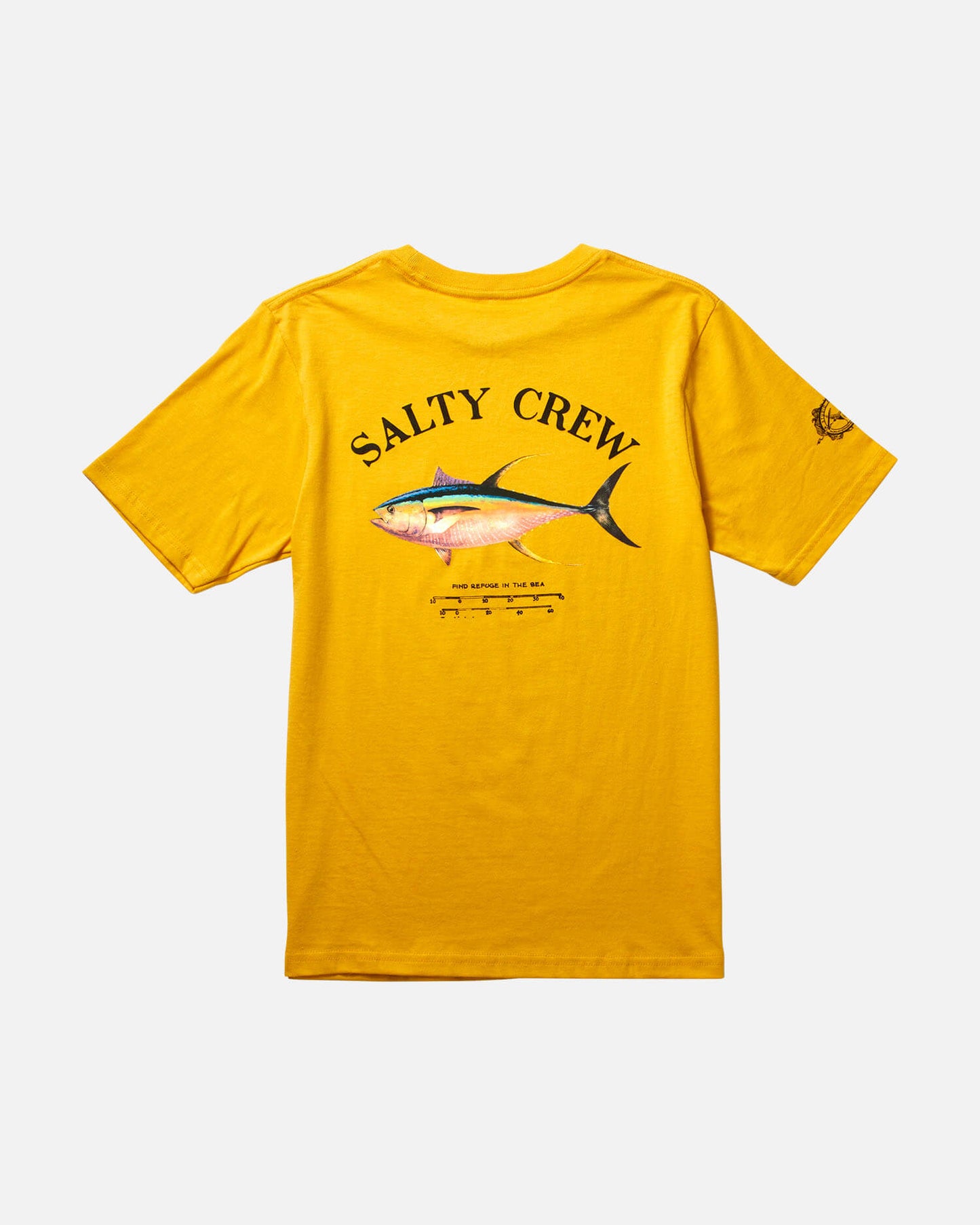 Salty Crew Boys - Ahi Mount Boys  S/S Tee - Mosterd