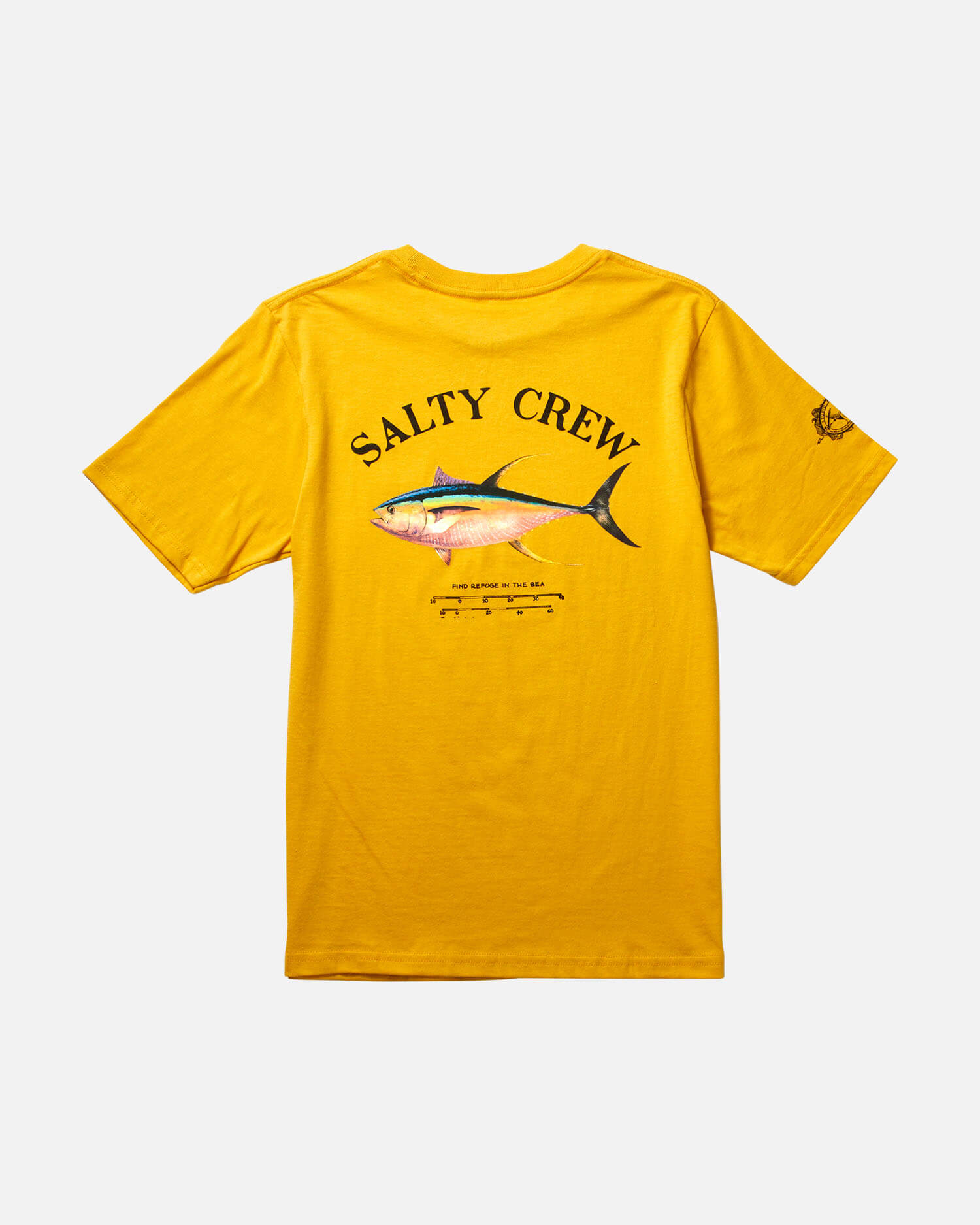 Salty Crew Boys - Ahi Mount Boys  S/S Tee - Senape