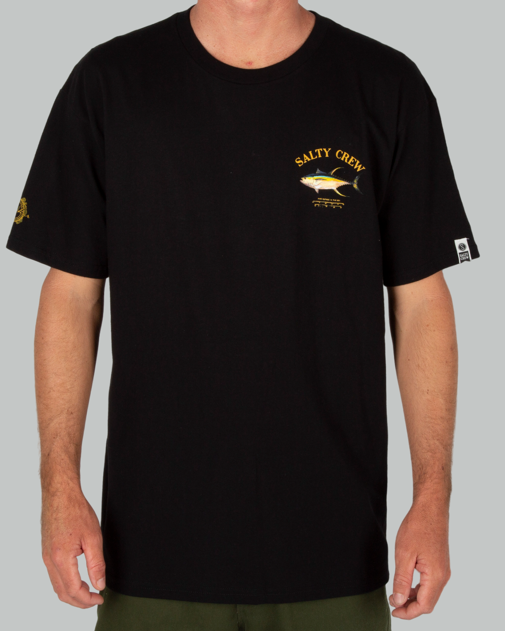 Ahi Mount S/Z Tee - Black