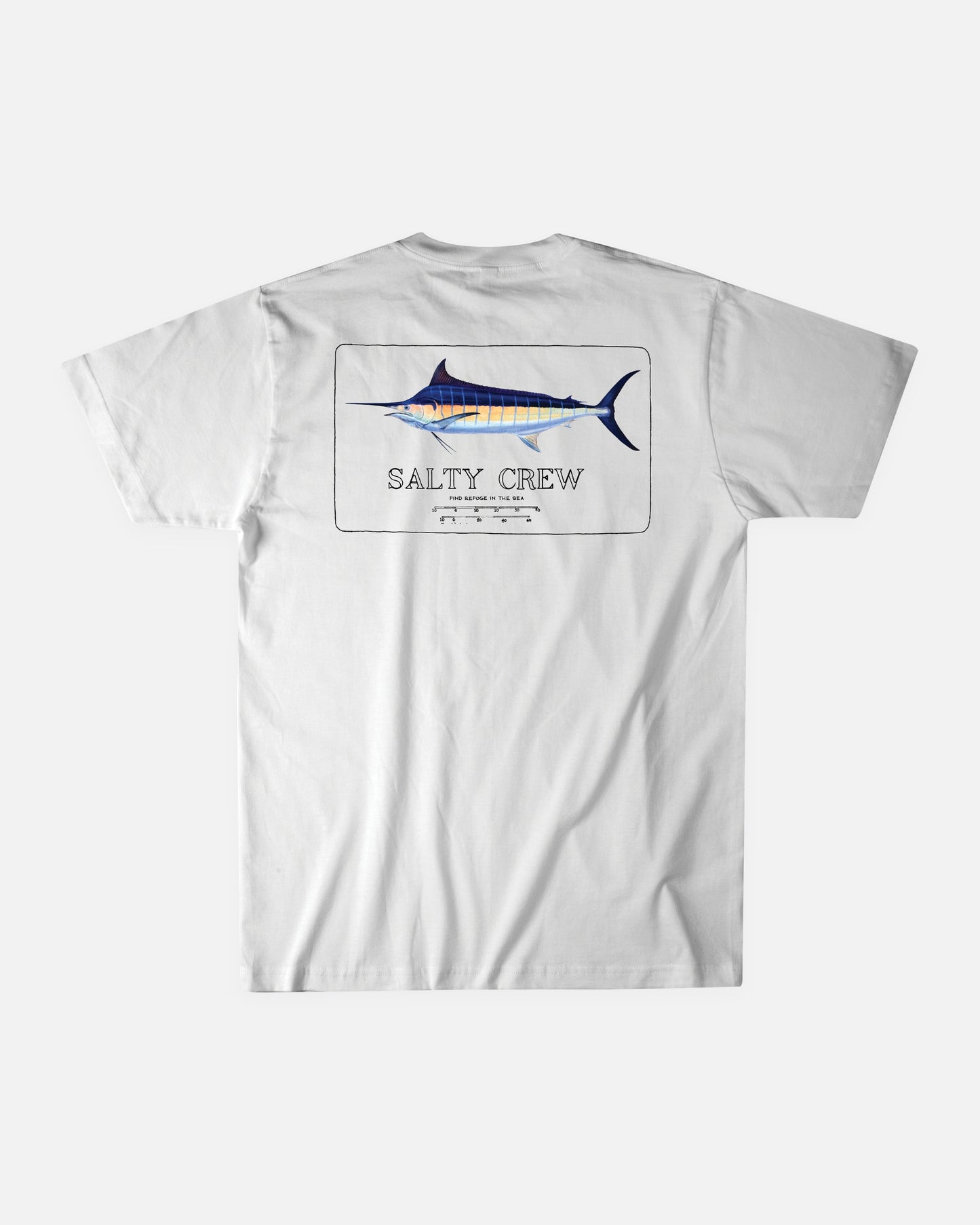Blue Rogers S/S tee - White