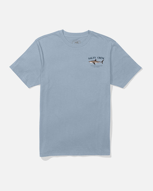 Bruce  S/S Tee Kids - Blue Fog