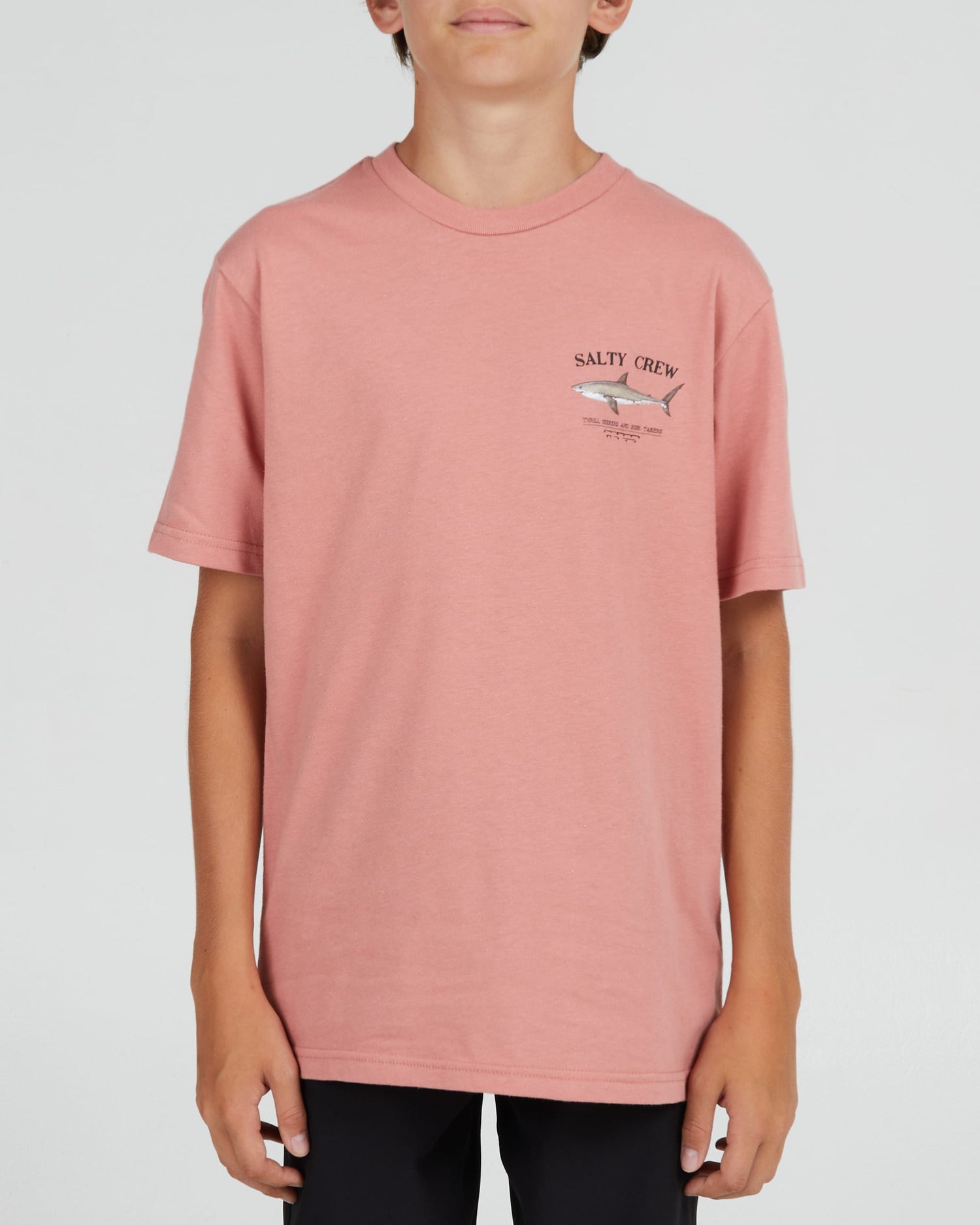 Salty crew T-SHIRTS S/S Bruce Boys S/S Tee - CORAL in CORAL