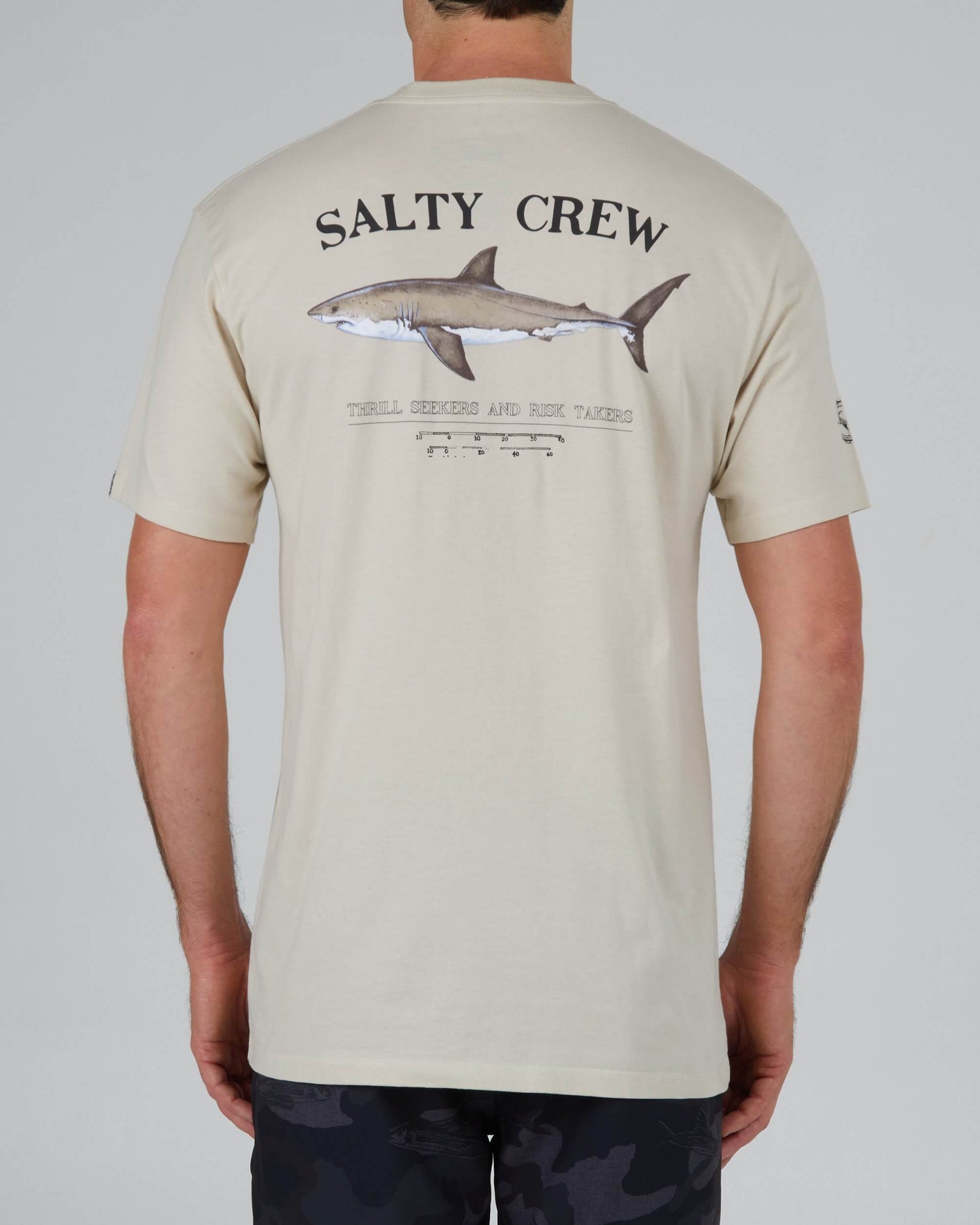 Salty crew T-SHIRTS S/S Bruce Premium S/S Tee - Bone in Bone