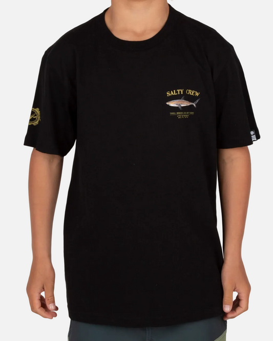 Bruce S/S Tee Kids - Black