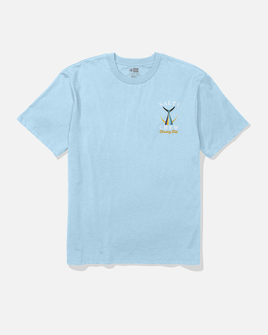 Tailed S/S Tee - Clear Sky