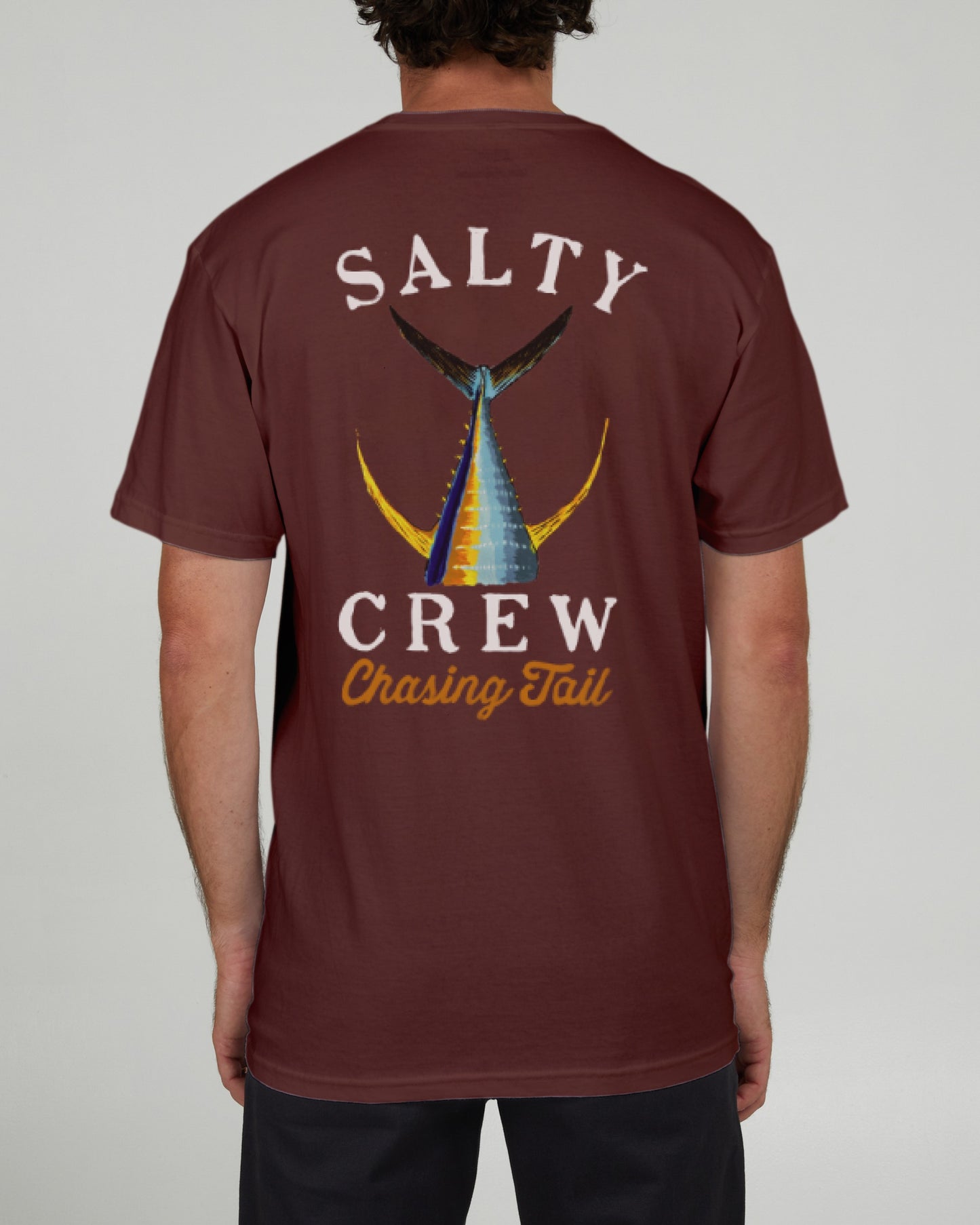 Salty Crew Homem - Tailed S/S Tee - Castanho