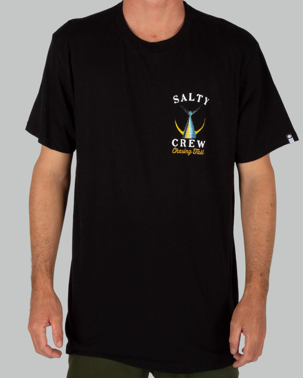 Tailed Standaard S/S Tee - Black