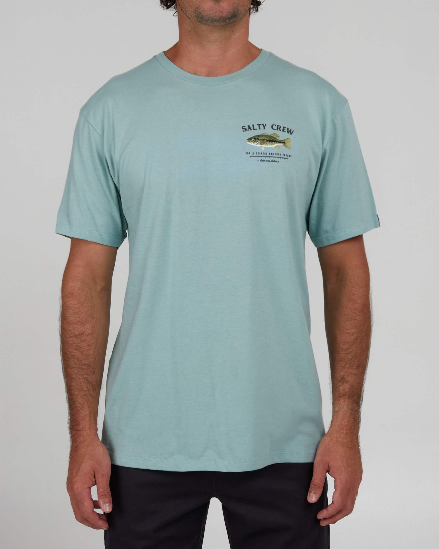 Salty Crew Men - Bigmouth Premium S/S Tee - Mackerel