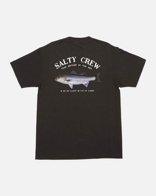 Striper Premium S/S Tee - Black