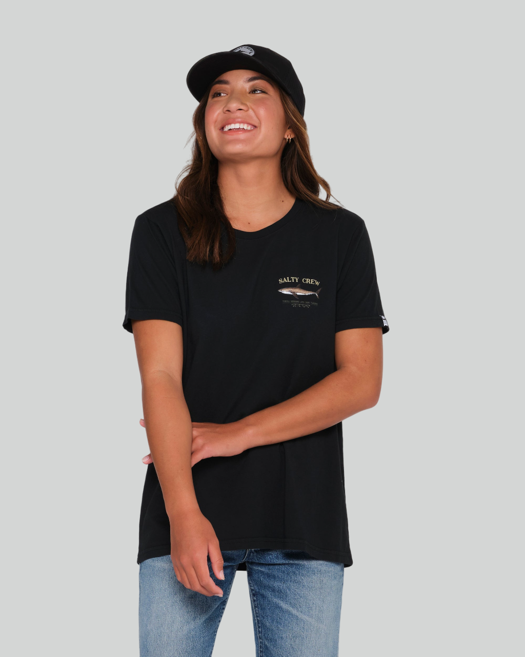 Bruce Boyfriend Tee - Black