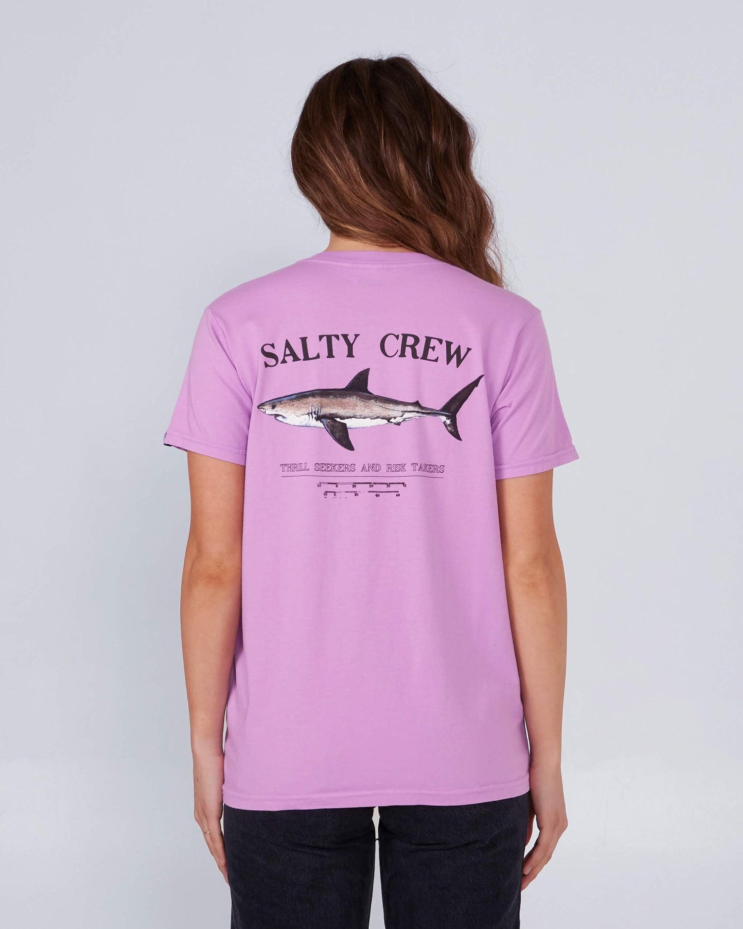 Salty Crew Dames - Bruce Boyfriend Tee - Orchidee