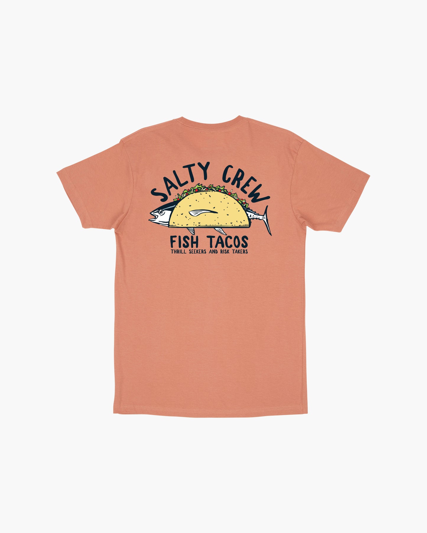 Salty Crew Herren-T-Shirts BAJA FRESH PREMIUM S/S TEE in Coral