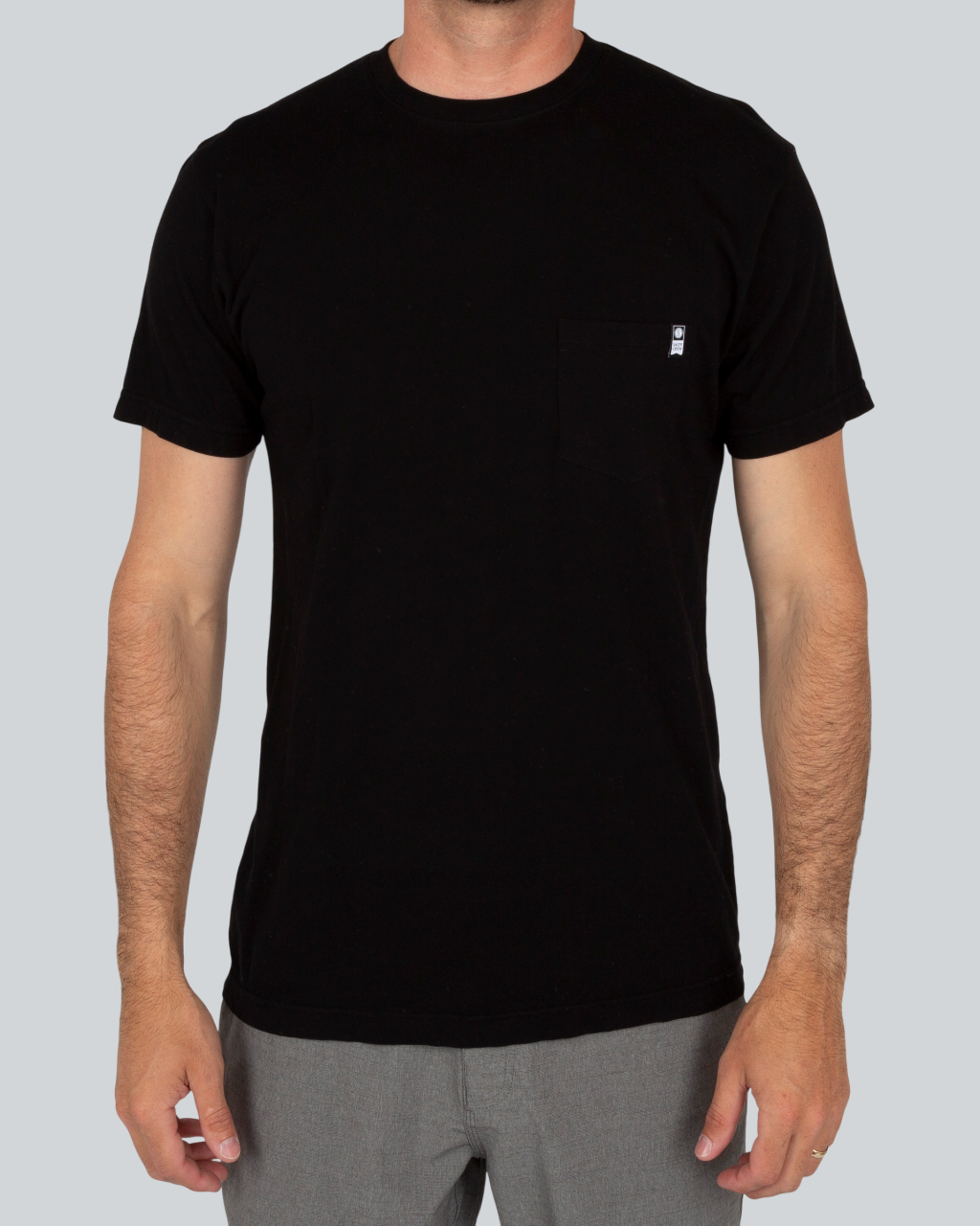 Shouldered Prem Black Zak S/S Tee