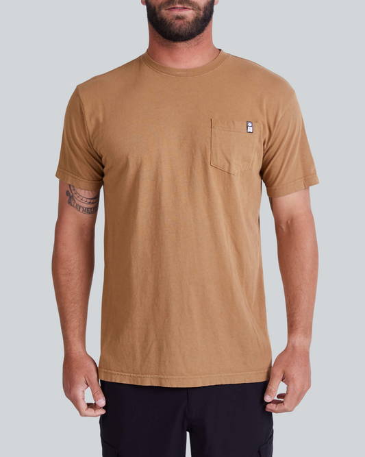 Geschouderde Workwear Premium Pocket S/S Tee