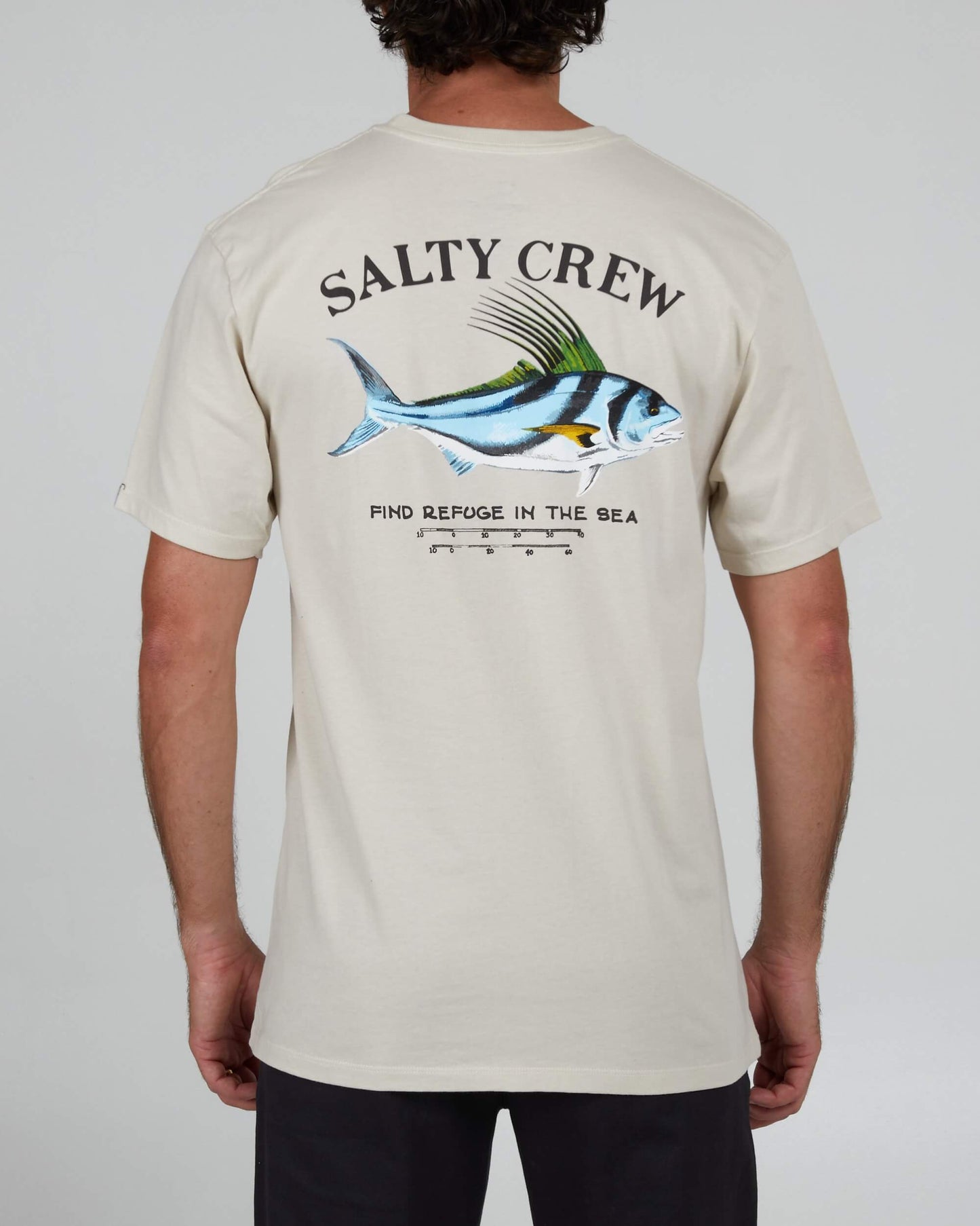 Salty Crew Hombres - Gallo Premium S/S Tee - Bone