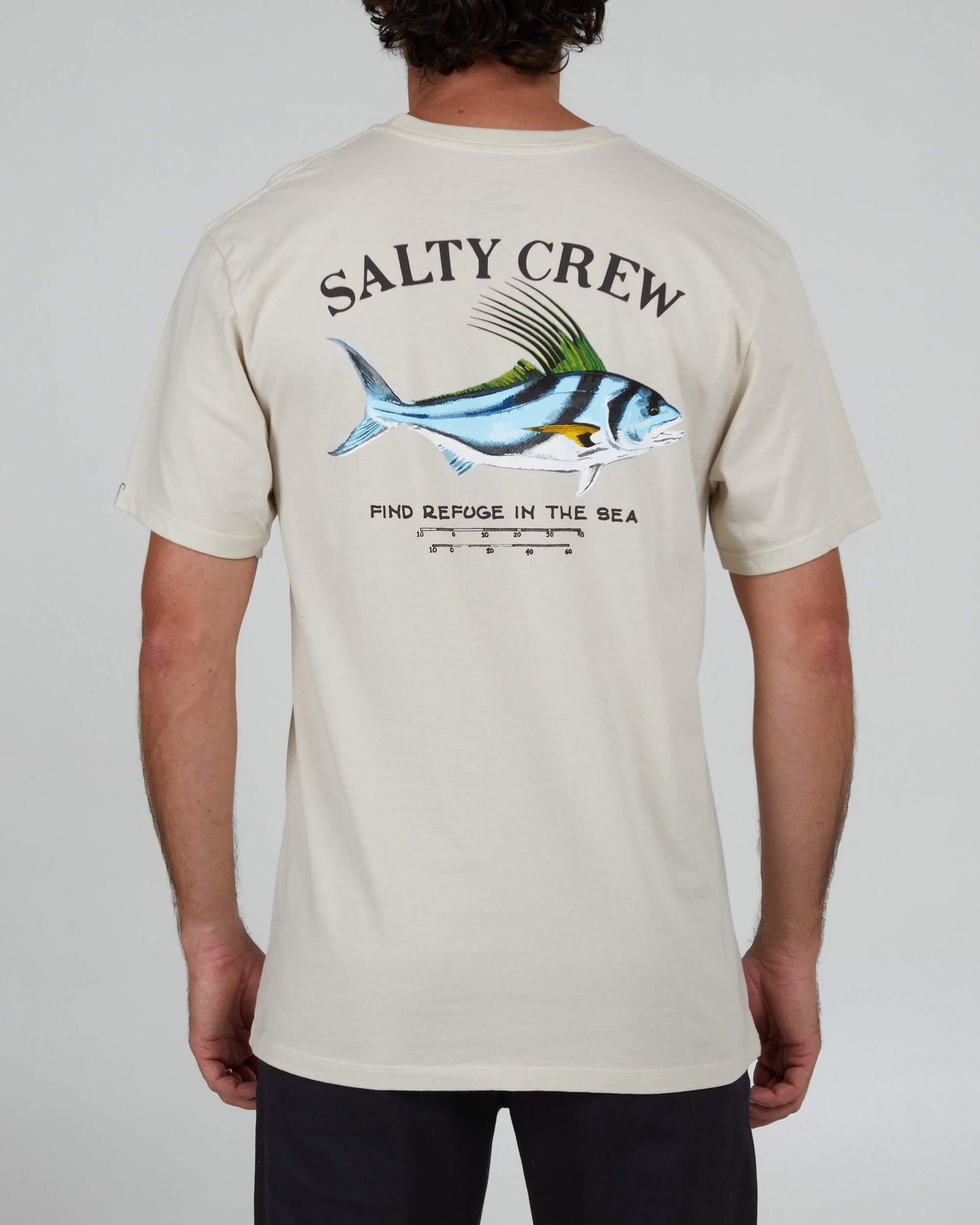 Salty Crew Men - Rooster Premium S/S Tee - Bone