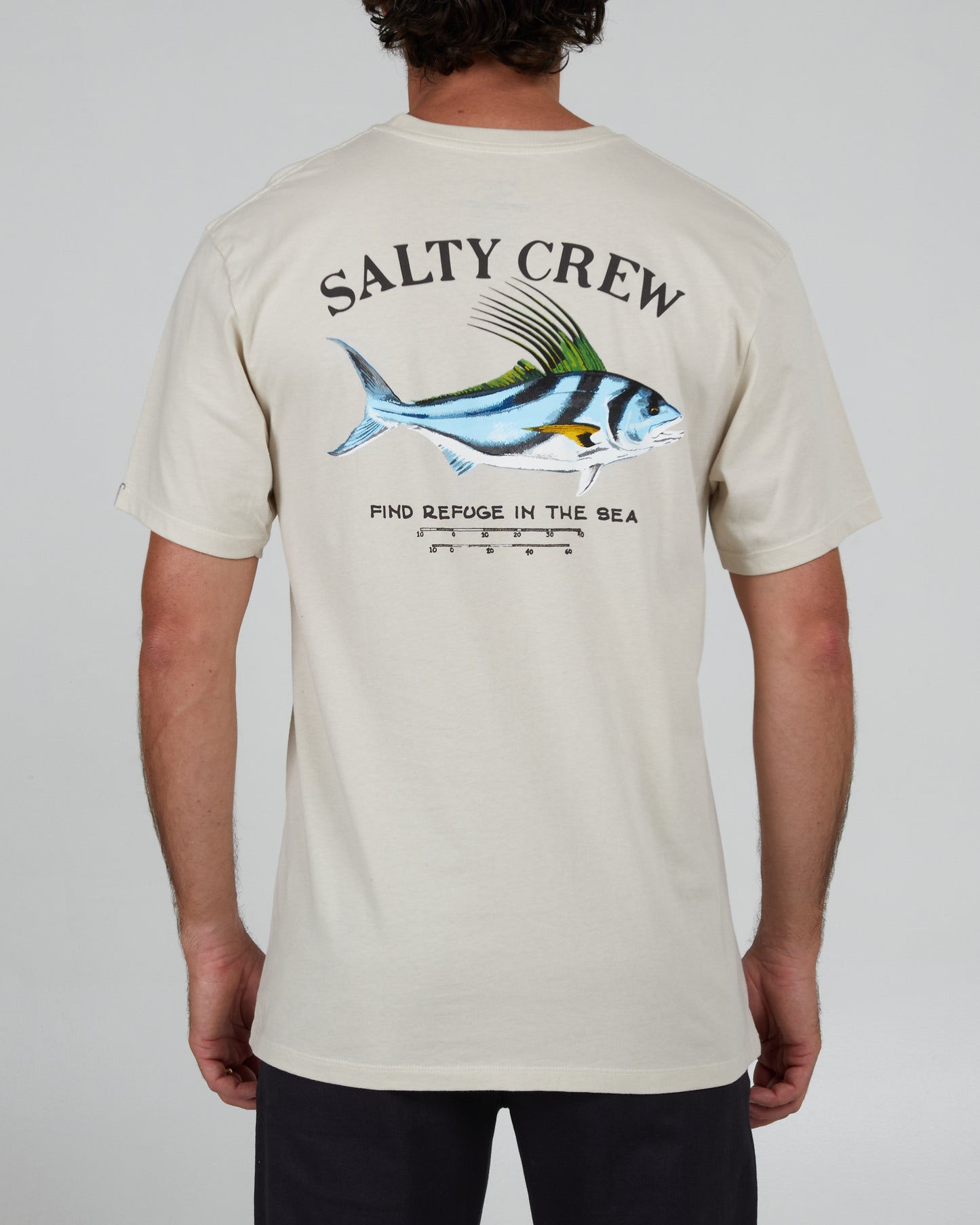 Rooster Premium S/S Tee - Moonbeam