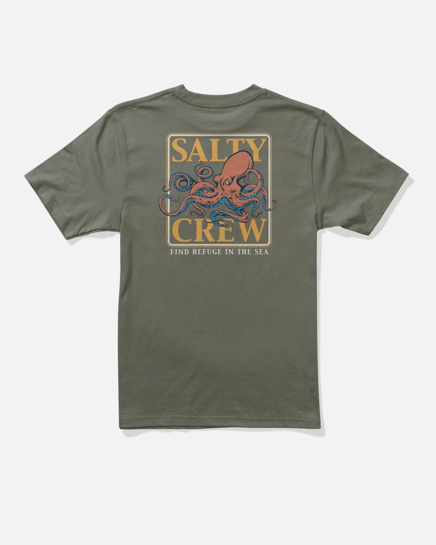 Ink Slinger  S/S Tee Kids - Dusty Olive