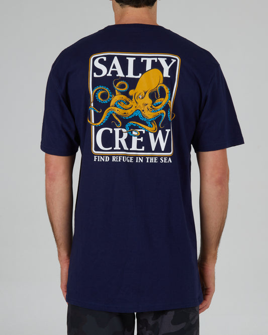 Salty Crew Homem - Ink Slinger Standard S/S Tee - Navy