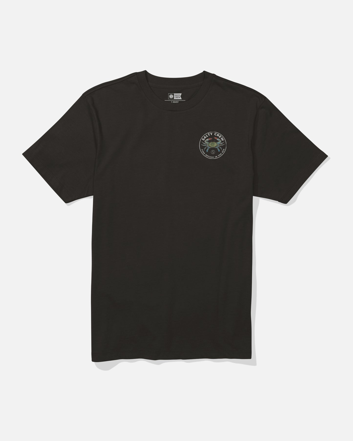 Blue Crabber Premium S/S Tee - Black