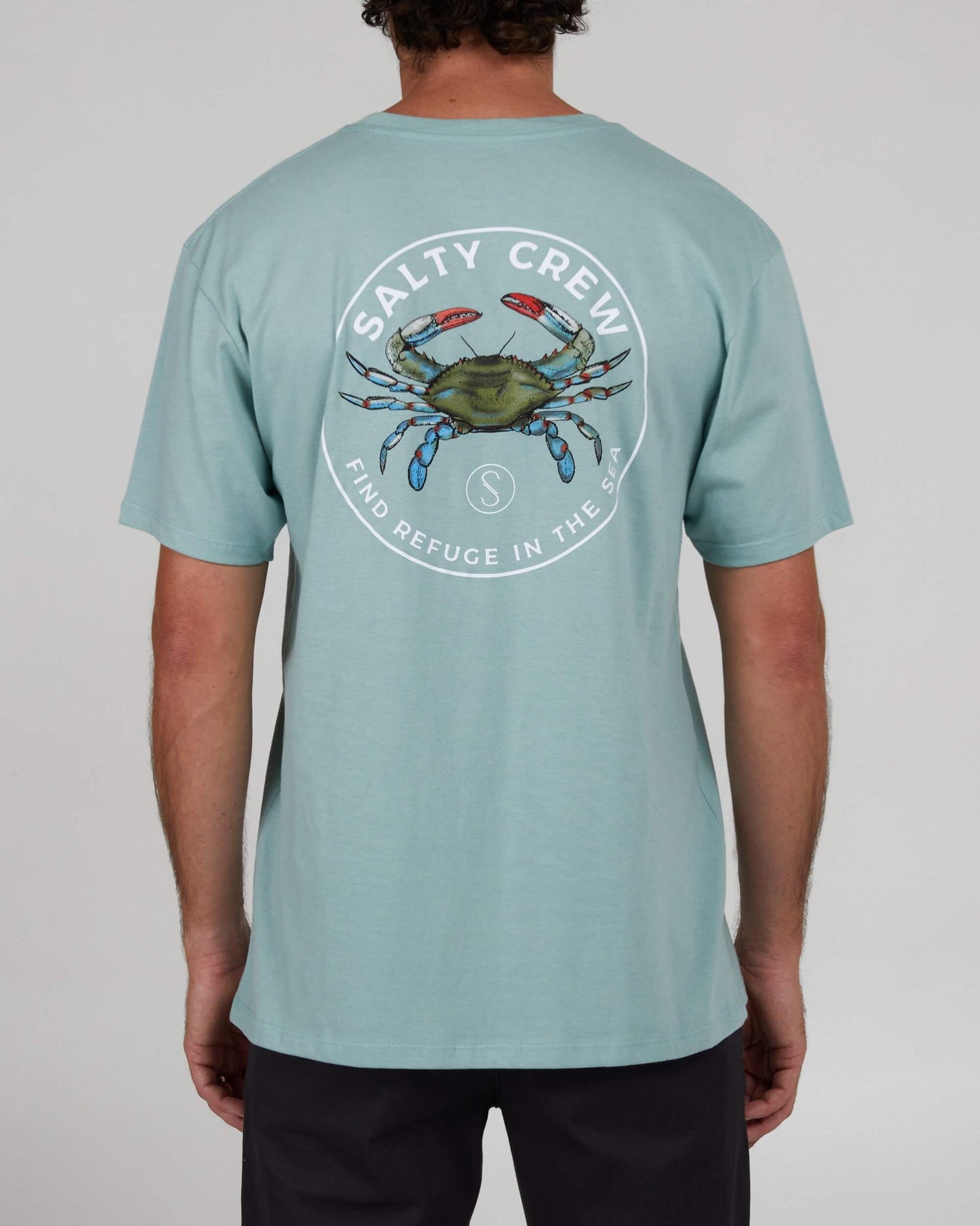 Salty Crew Men - Blue Crabber Premium S/S Tee - Mackerel