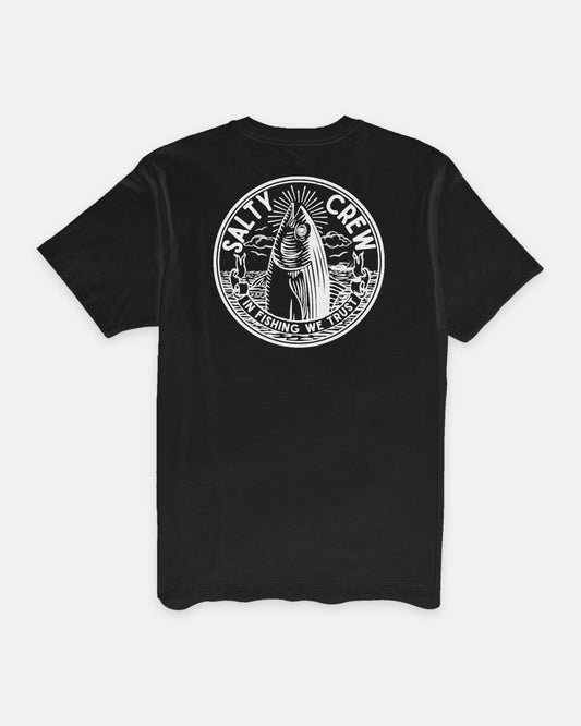 In Fishing We Trust S/S Tee - Black
