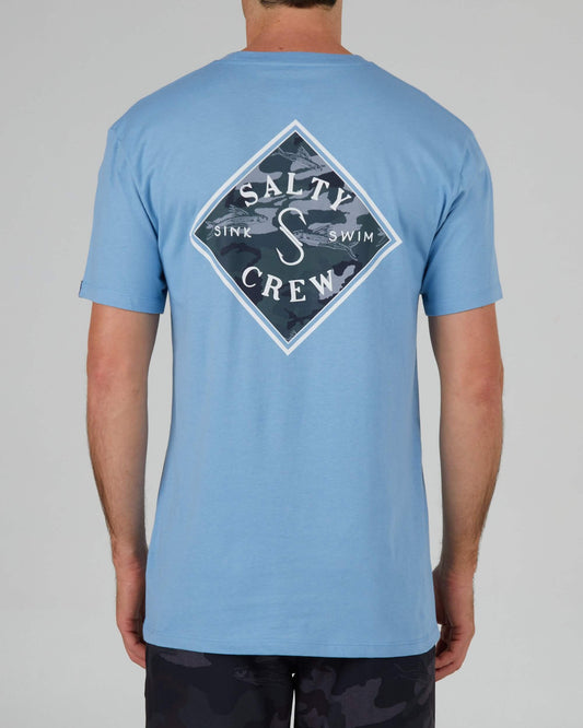 Salty Crew Hommes - Tippet Camo Fill Prem S/S Tee - Marine Blue
